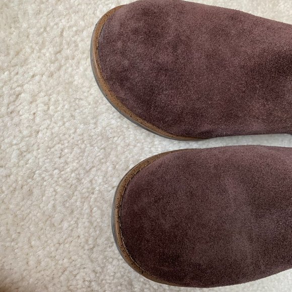 Earth Avani Brown Leather Boots Size US 9 - Picture 7 of 10